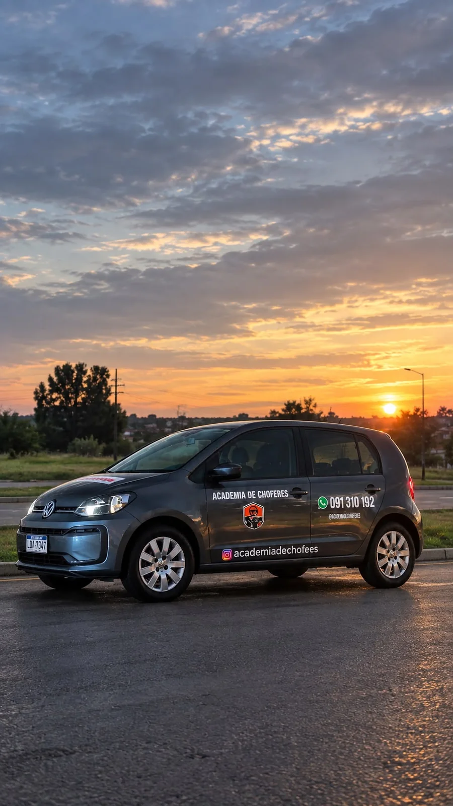 Volkswagen Up de Academia de Choferes Las Piedras